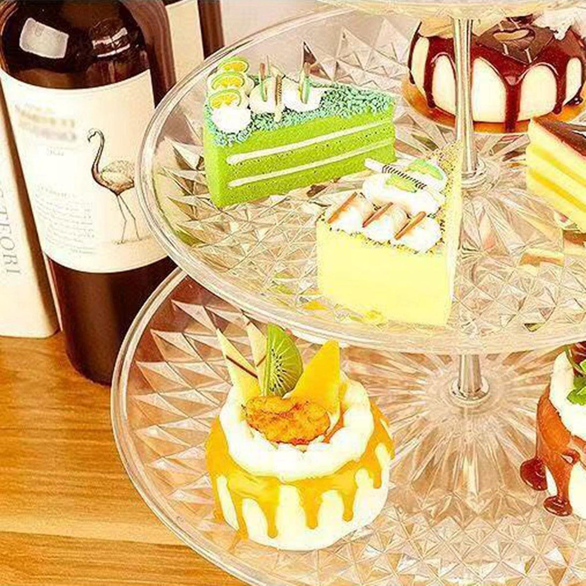 3-Stufiger Cupcake Stand – Desserttisch für Hochzeit & Party