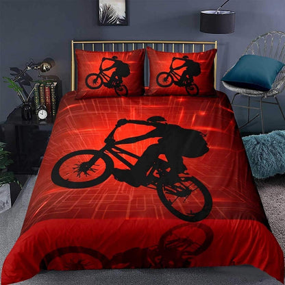 Bettwäsche-Set Motorrad BMX Biker Design 220x240 cm