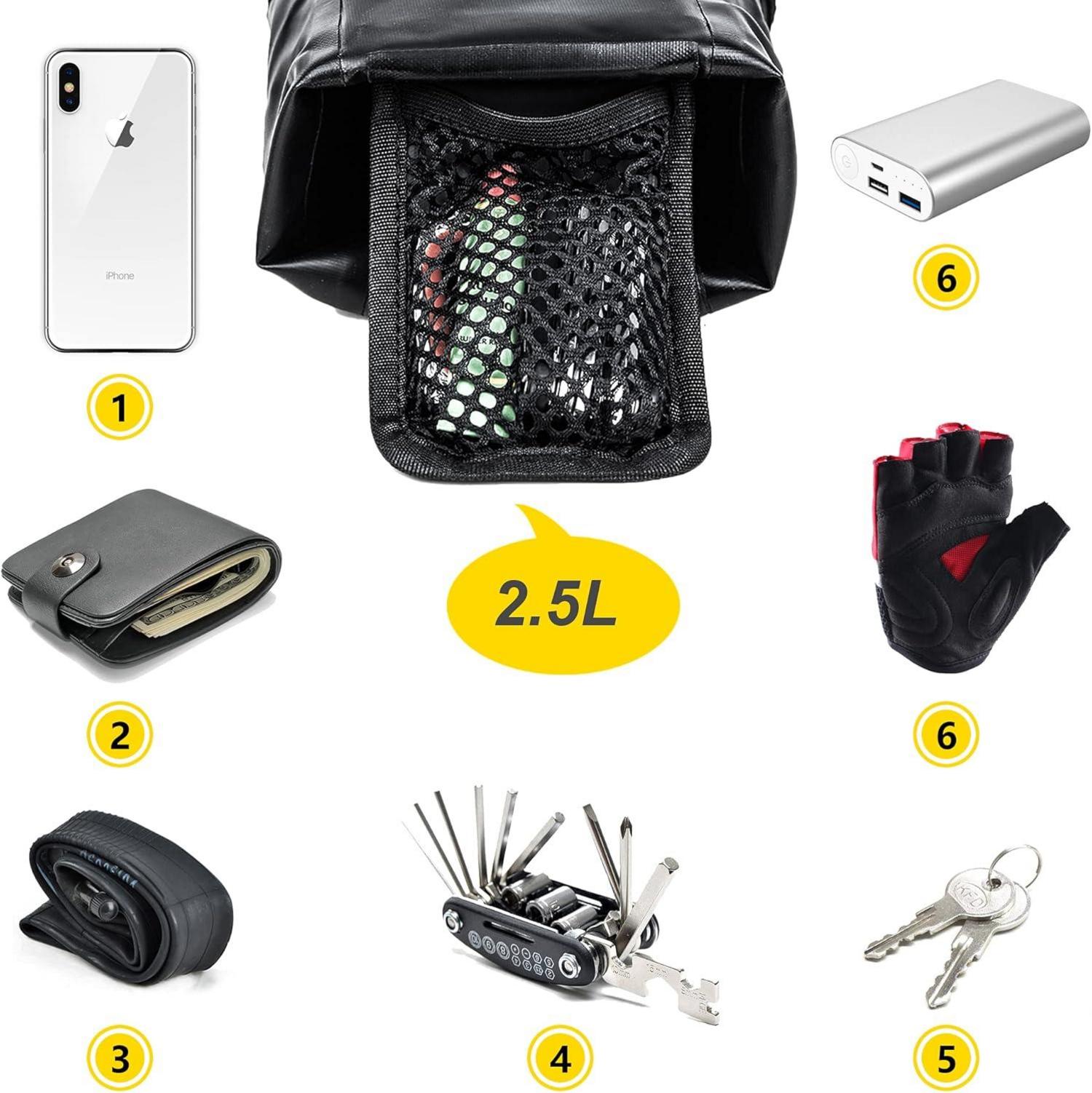 Fahrrad Satteltasche 13L Wasserdicht für Outdoor Mountainbikes Rennräder