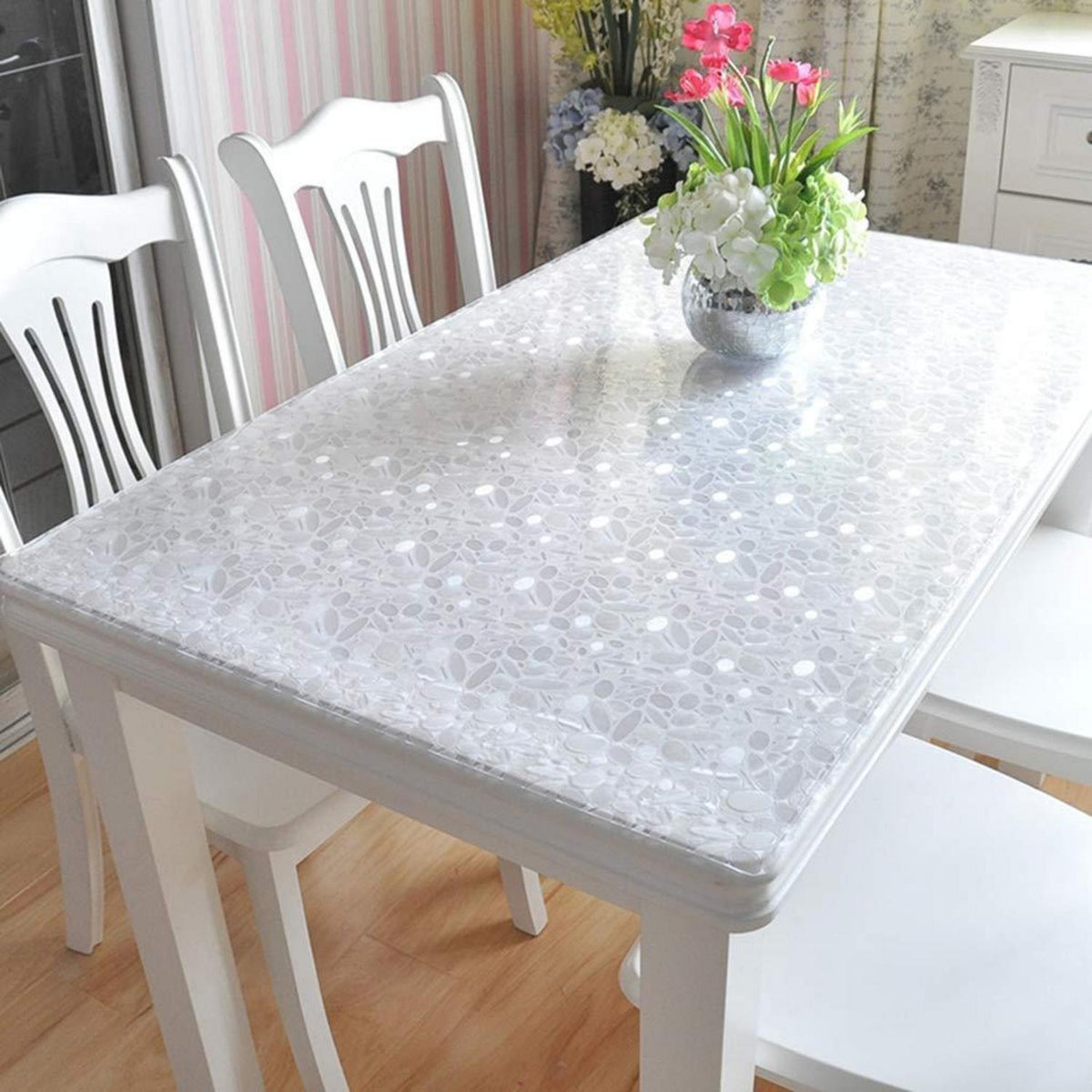 PVC Tischdecke 85x180cm – Wasserdicht & Tischschutzfolie