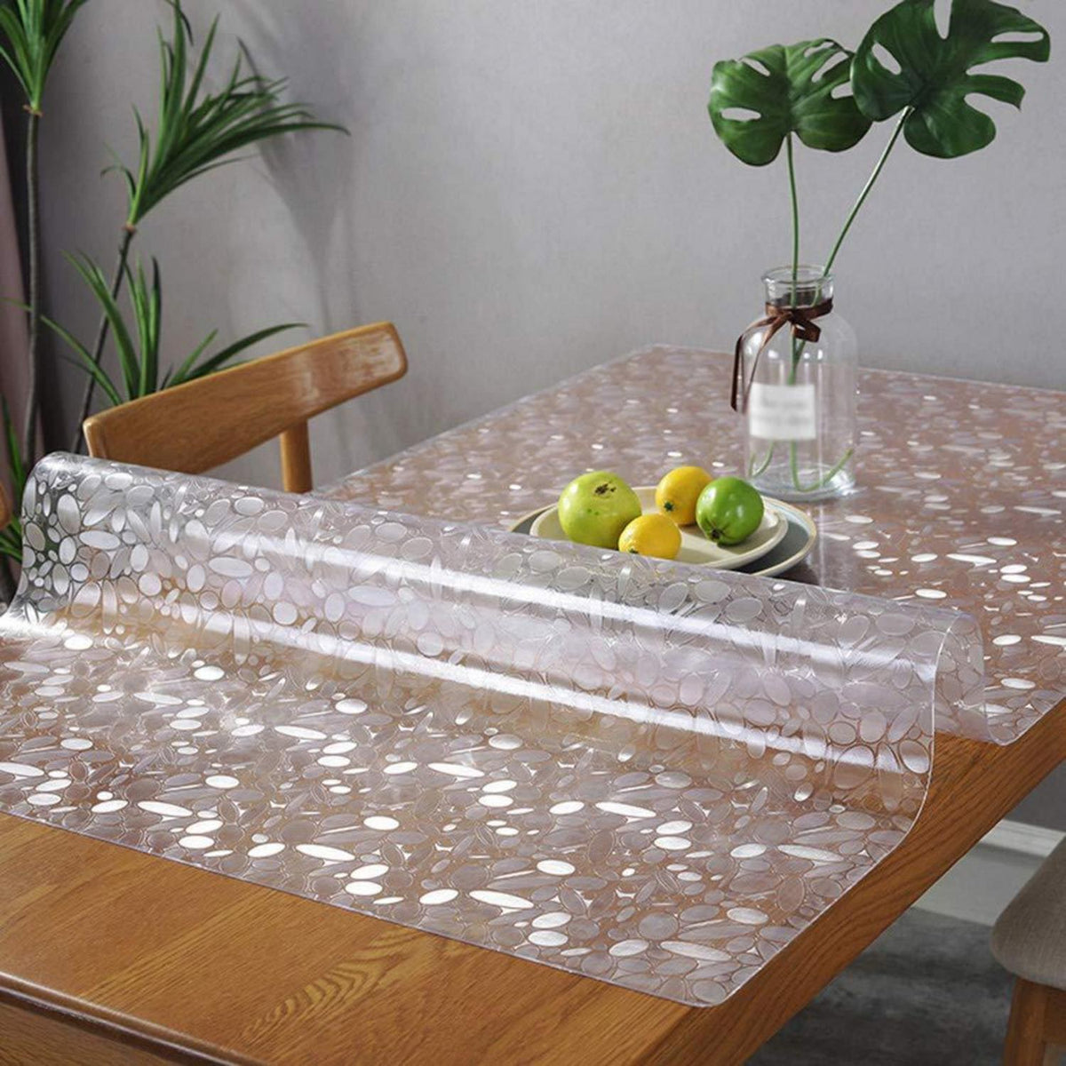PVC Tischdecke 85x180cm – Wasserdicht & Tischschutzfolie