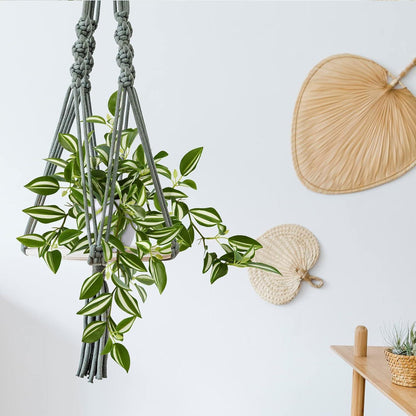 Künstliche Kunstpflanze 38cm Grün Deko Modern Wohnzimmer Schlafzimmer