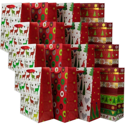 Weihnachtstüte Geschenktüten 32x26x12cm Weihnachtsthemen