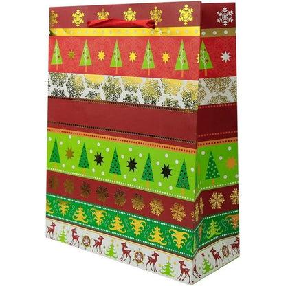 Weihnachtstüte Geschenktüten 32x26x12cm Weihnachtsthemen