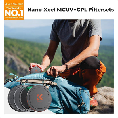 K&F Concept Filter Set Nano X-Serie Polfilter MCUV Filter