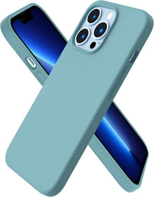 ORNARTO iPhone 13 Pro 6,1 Silikon Hülle Ultra Dünn Voller Schutz