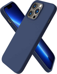 Silikon Case für iPhone 13 Pro 6,1 Zoll Marineblau Schutzhülle