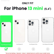 ORNARTO iPhone 13 Mini 5,4 Silikon Hülle Flüssiges Silikon