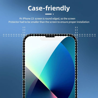 Schutzglas Panzer Kamera iPhone 13 2er-Set 9H Glas blasenfrei