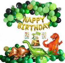 Dinosaurier Geburtstagsdeko Set Luftballons XXL für Party