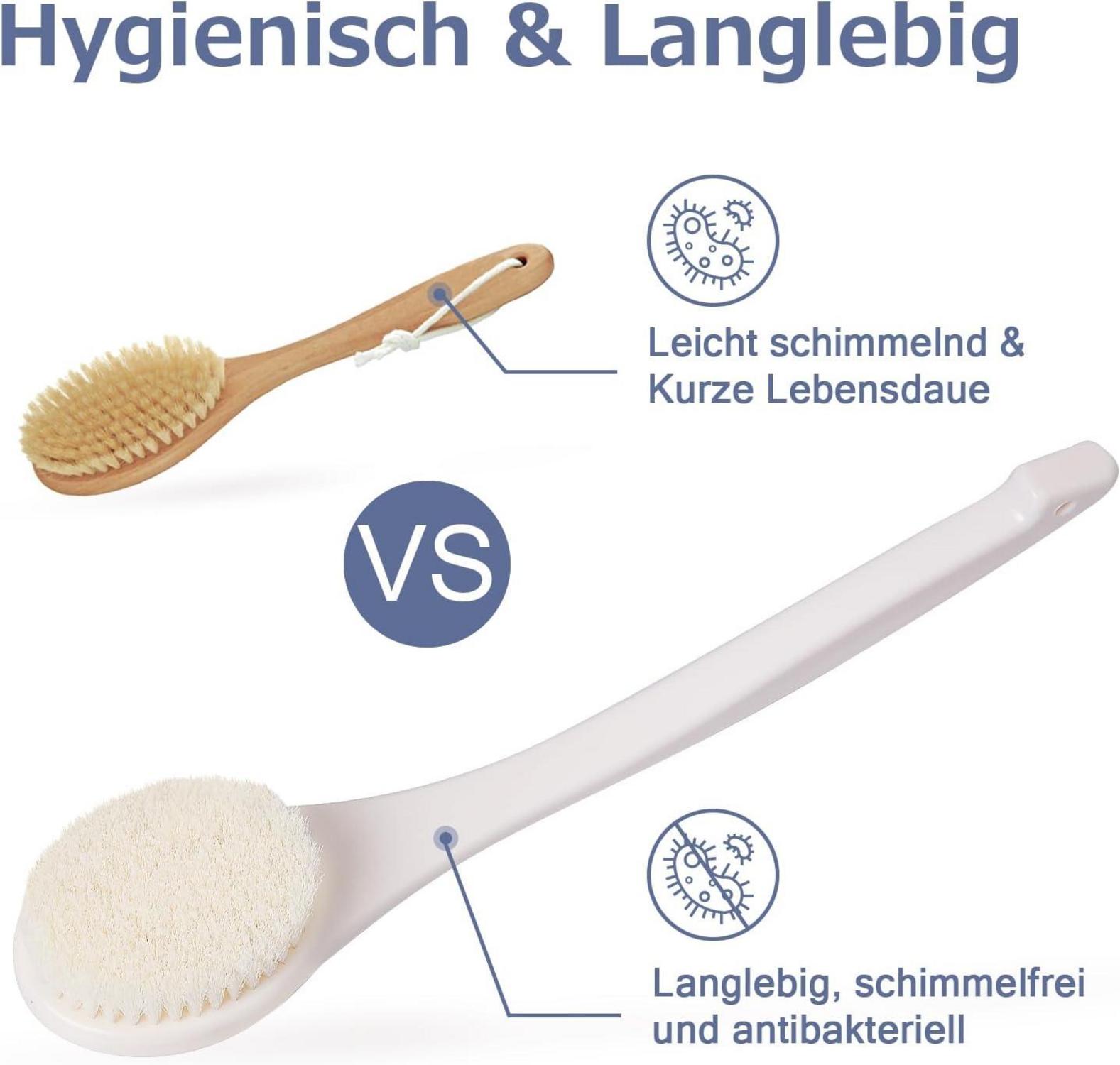 Duschbürste Massagebürste für Körperpeeling Massage
