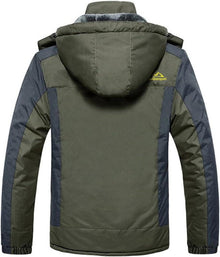 Winterjacke Herren Wasserdicht Warm Skijacke Atmungsaktiv S