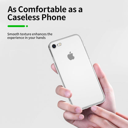 NEW'C iPhone 8/7 (4,7 Zoll) Ultra Transparent Silikon Hülle mit Panzer