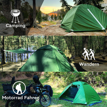 Clostnature 3-Jahreszeiten Zelt 2/3/4 Personen Camping
