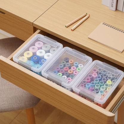 Citylife 10er-Set 1.25L Klein Stapelbare Aufbewahrungsboxen