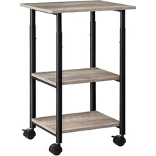 Druckertisch mit arretierbaren Rädern, 3