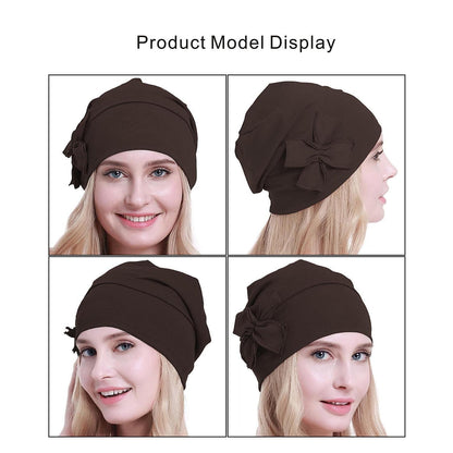 Chemo-Turban aus Bio-Baumwolle für Damen, leicht, hautfreundlich