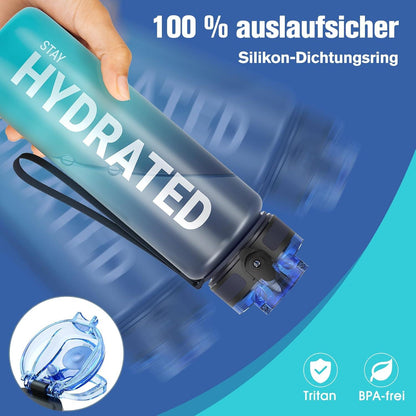 Sahara Sailor Trinkflasche Sport [BPA-frei Tritan] 1L