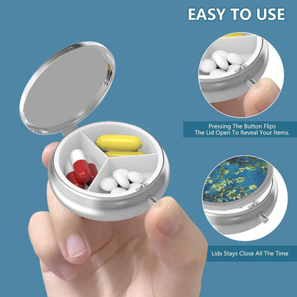Pillendose Van Gogh Kunstmuster Medizin Organizer (2