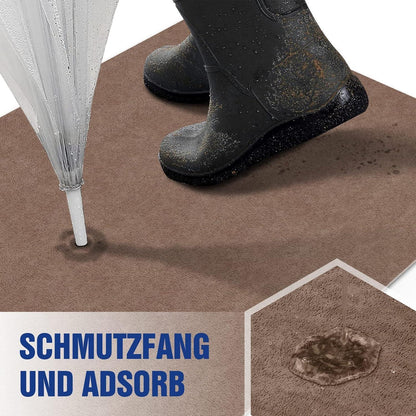 DFIONC Fußmatte innen waschbar Schmutzfangmatte superdünn