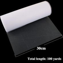 30cm x 91.5m Tüllstoff Rolle Weiß Polyester Hochzeitsdeko