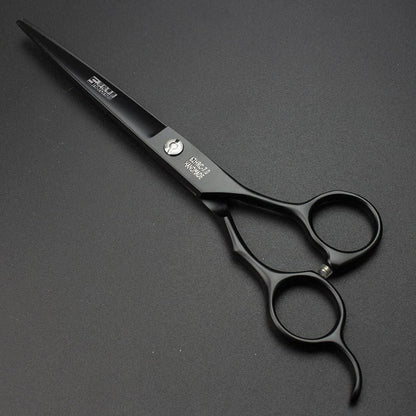 Professionelles Friseurscheren-Set Rosenmuster Edelstahl 17,8 cm