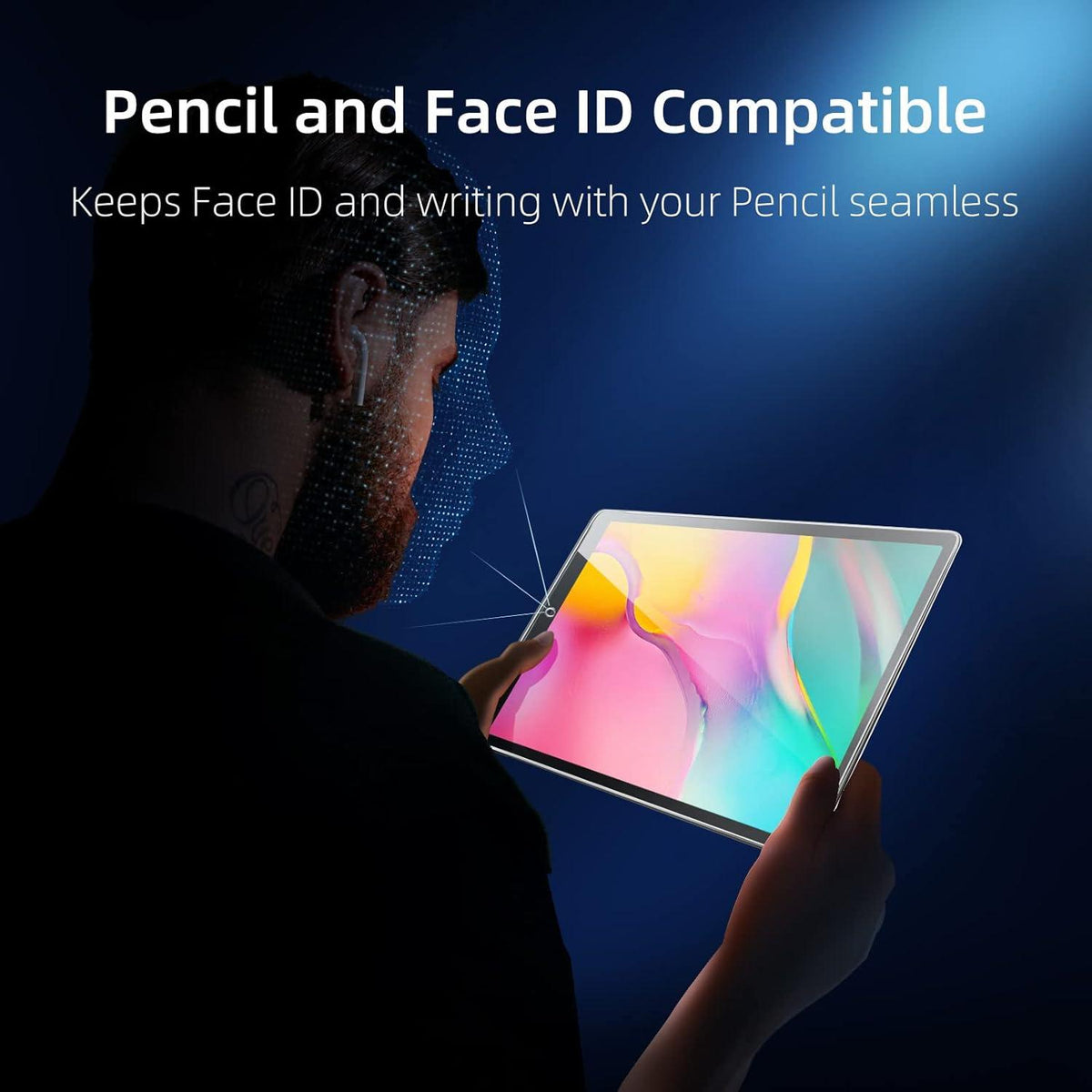Schutzfolie für Samsung Galaxy Tab A 10,1 Zoll, Panzer Glasfolie
