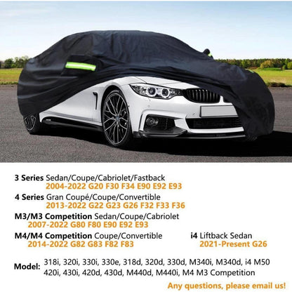 Auto Abdeckplane BMW 3er M3 & 4er M4 – Wasserdicht & Schutz