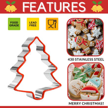 3-teiliges Weihnachts-Ausstecher-Set Lebkuchenmann