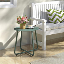 Kleiner Outdoor Gartentisch Metall