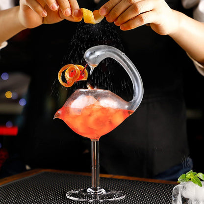 Flamingo Cocktailgläser Set 2 Stück 180ml mit Box Klar