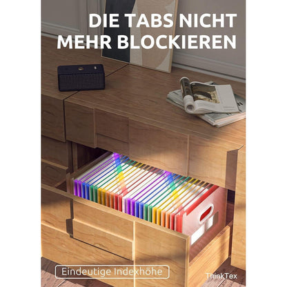 Akkordeon Aktenordner 26 Fächer Erweiterbar Kunststoffmappen