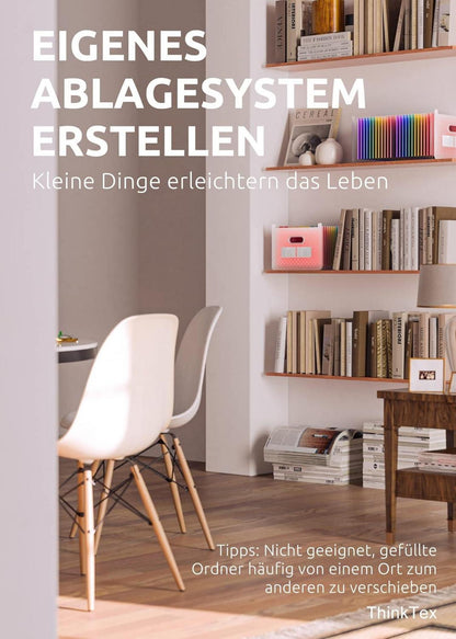 Akkordeon-Aktenordner 26 Fächer Erweiterbar A4 Kunststoffmappen