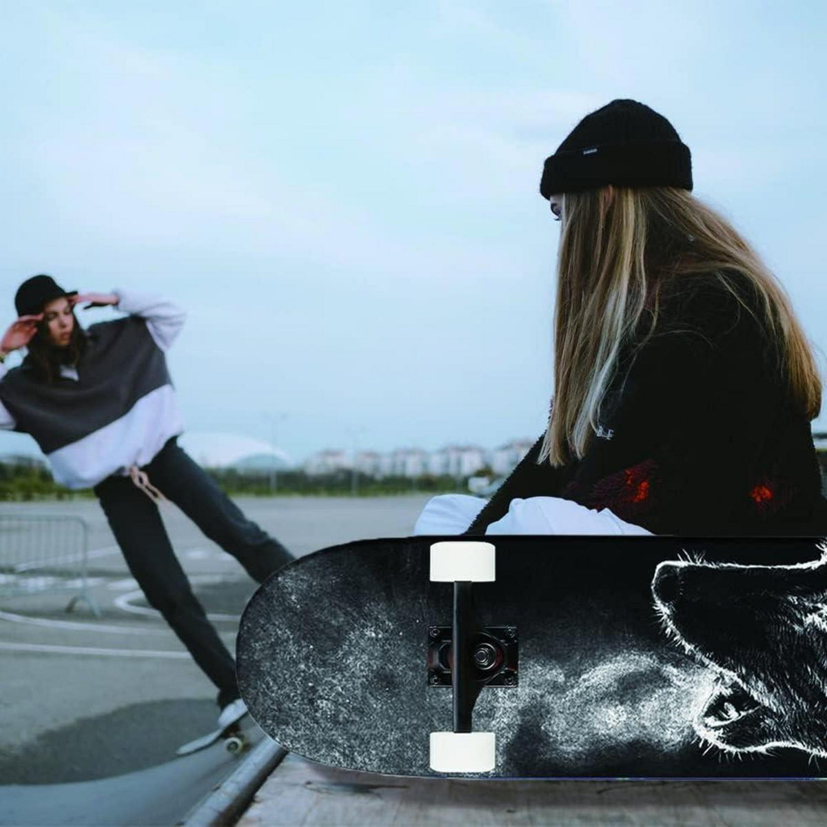 31 Zoll Skateboard – Robustes Ahornbrett für Anfänger & Profis