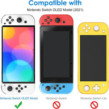 Nintendo Switch OLED 7 Zoll 2021 Schutzfolie Gehärtetes Glas