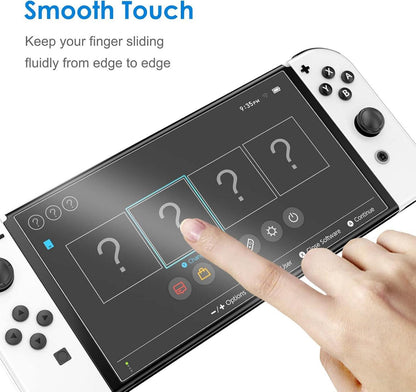 Nintendo Switch OLED 7 Zoll 2021 Schutzfolie 2er Packung
