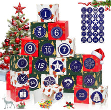 Adventskalender zum Befüllen Weihnachtskalender DIY Geschenkbox 24