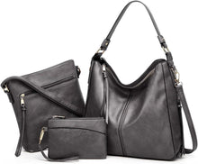 Pahajim Handtaschen und Geldbörsen Set Hobo Umhängetasche