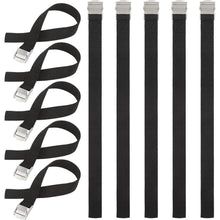 10er Pack Spanngurte 40cm | Verstellbare Zurrgurte mit