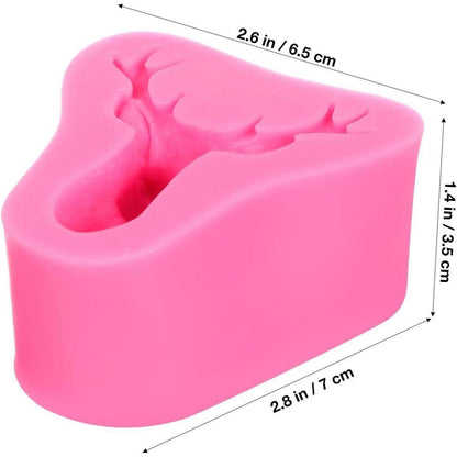 Silikonform Hirschkopf 3D – Für Kuchen, Seife & Schokolade