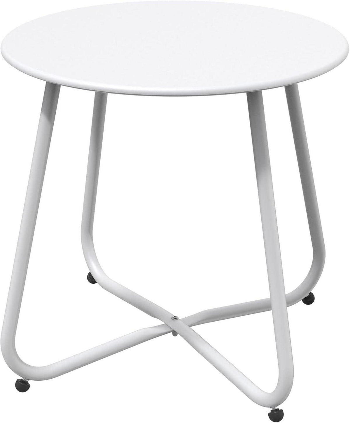 Runder Garten Beistelltisch Kaffeetisch Outdoor