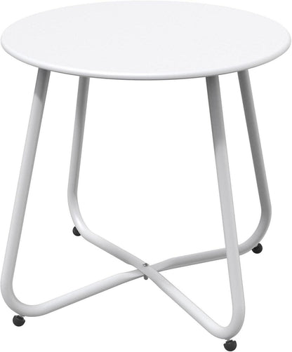 Runder Garten Beistelltisch Kaffeetisch Outdoor