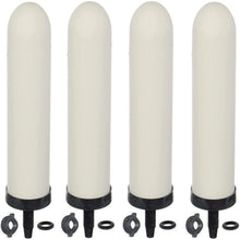 Keramik Wasserfilter 25,4 cm – 4er Set mit Aktivkohle