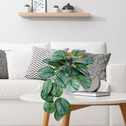 Künstliche Pflanze 45cm Topf Indoor Deko Wohnzimmer Schlafzimmer Büro