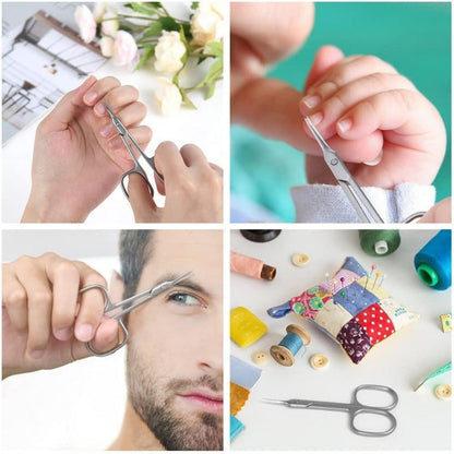 URAQT Nagelschere Hautschere Edelstahl für Fuß Fingernagel