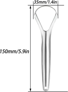Zungenreiniger Edelstahl Tongue Scraper