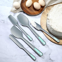 5-Piece Silicone Spatula Set Heat-Resistant Nonstick Mixing
