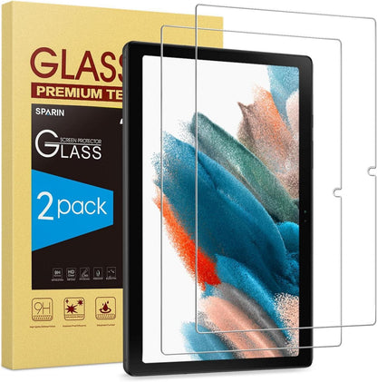 SPARIN 2 Stück Gehärtetes Glas Folie für Galaxy Tab A8 10,5 Zoll 2022