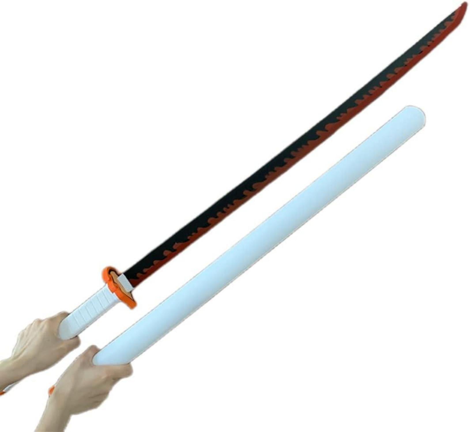 Halloween Prop Weapon for Demon Slayer Cosplay Sword 31.5inch Rengoku