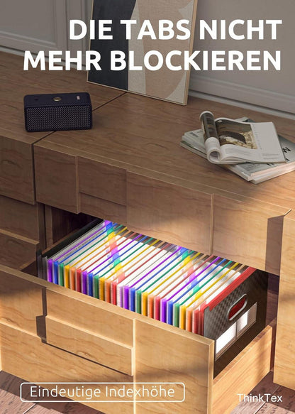 Expanding File Folder 26 Taschen A-Z Register Akkordeonordner